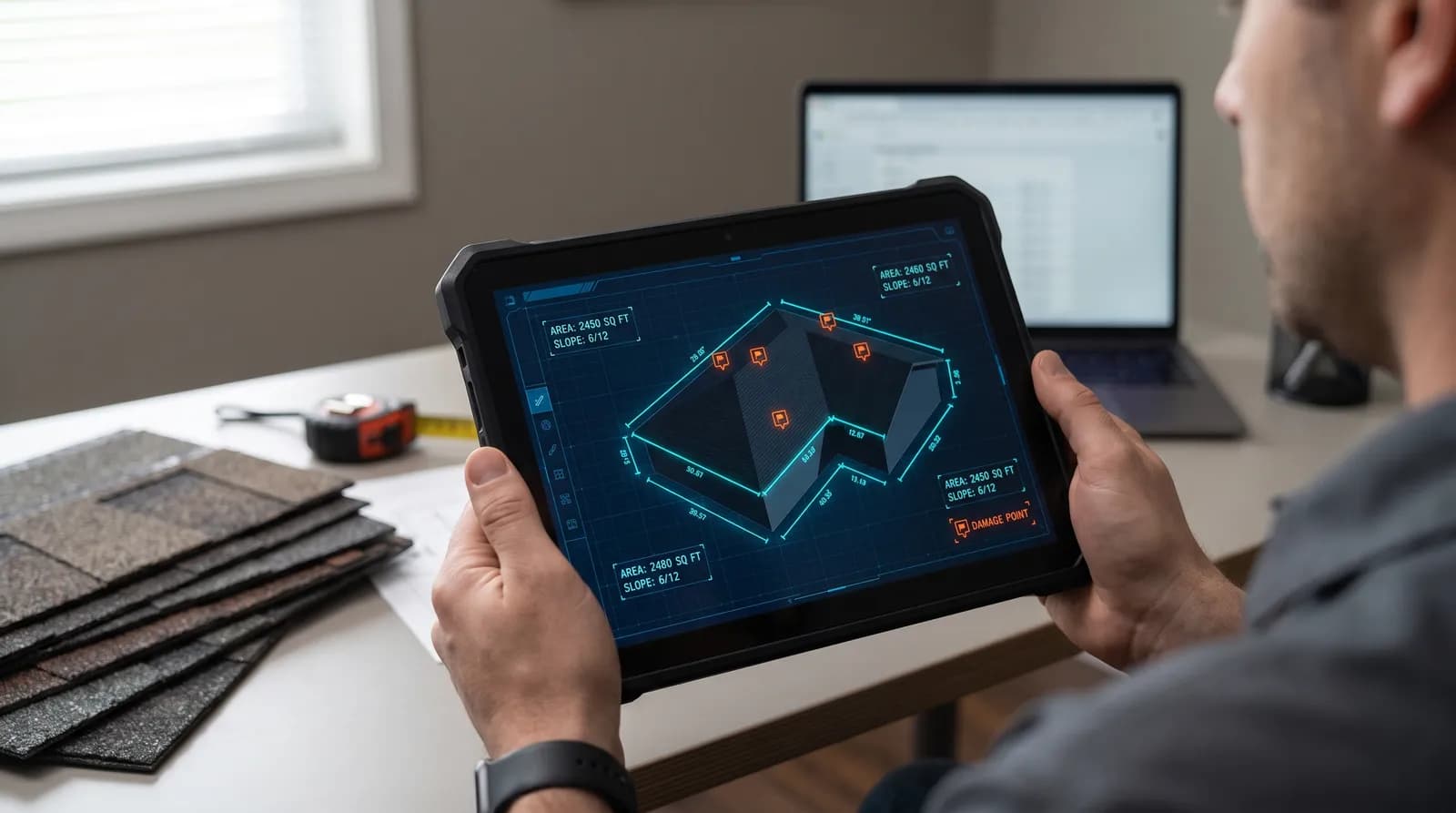 3D Roof Mapping Website, image 1 of 5