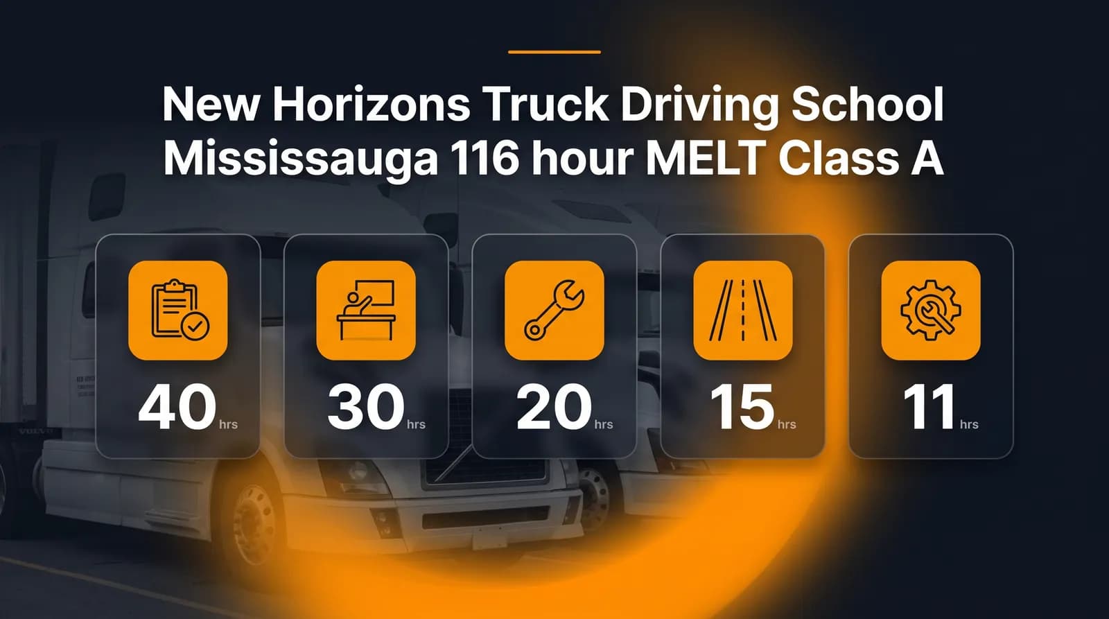 Truck Driving School Website, image 1 of 4