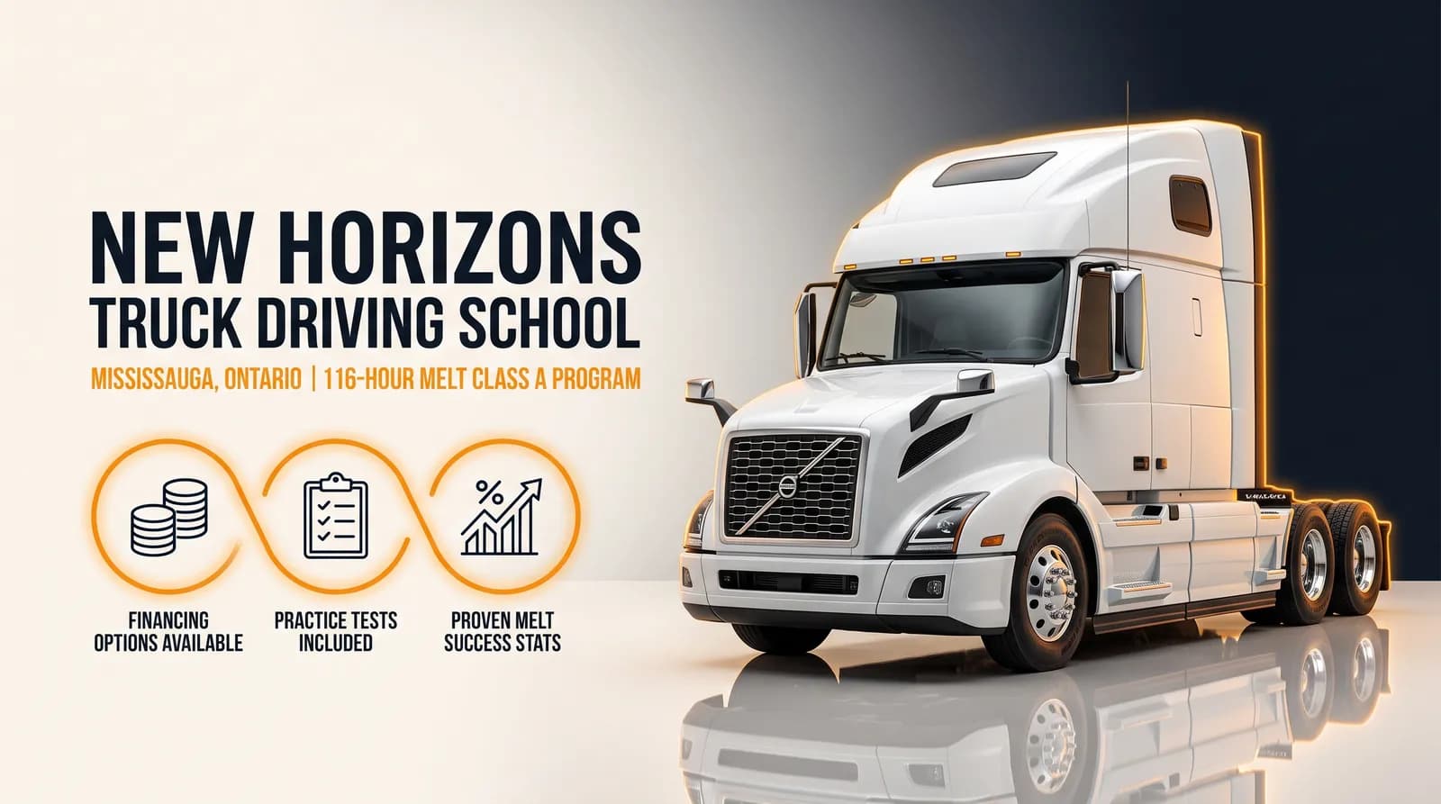 Truck Driving School Website, image 3 of 4