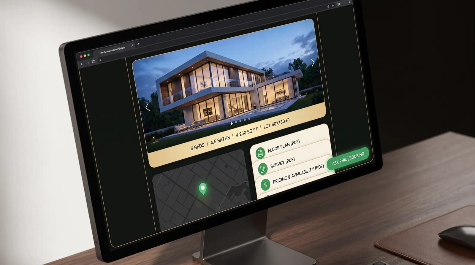 Real Estate Agent Website, image 6 of 6